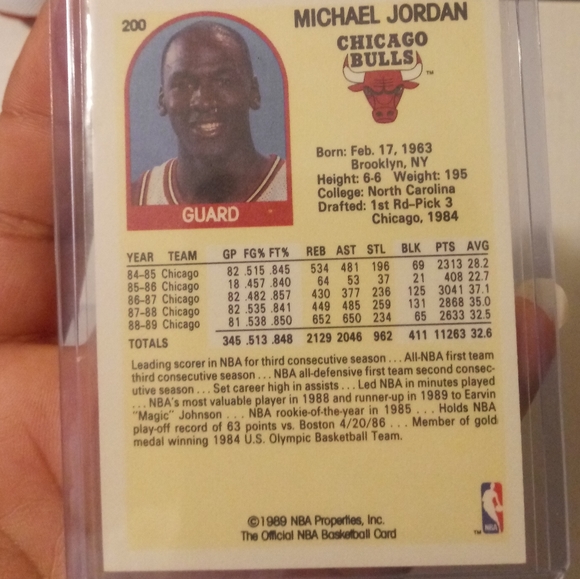 Jordan "NBA Hoops" Cards - Picture 6 of 9